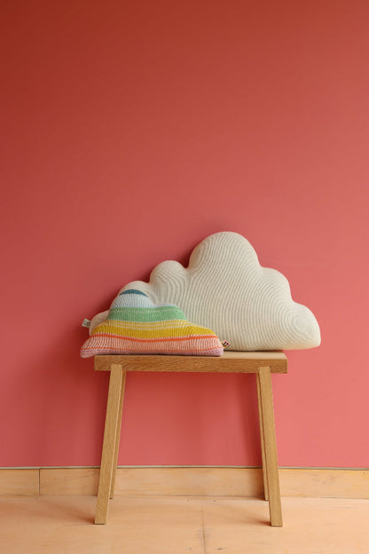 Cloud Small Shaped Cushion -Rainbow