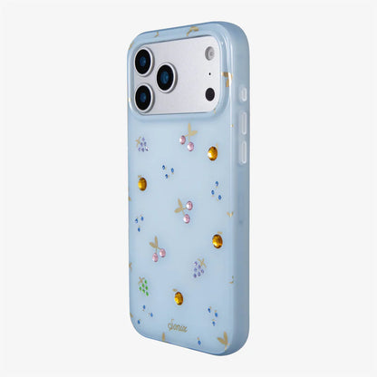 Fruit Gems iPhone Case - Sky Blue