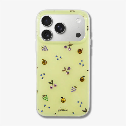 Fruit Gems iPhone Case - Yellow