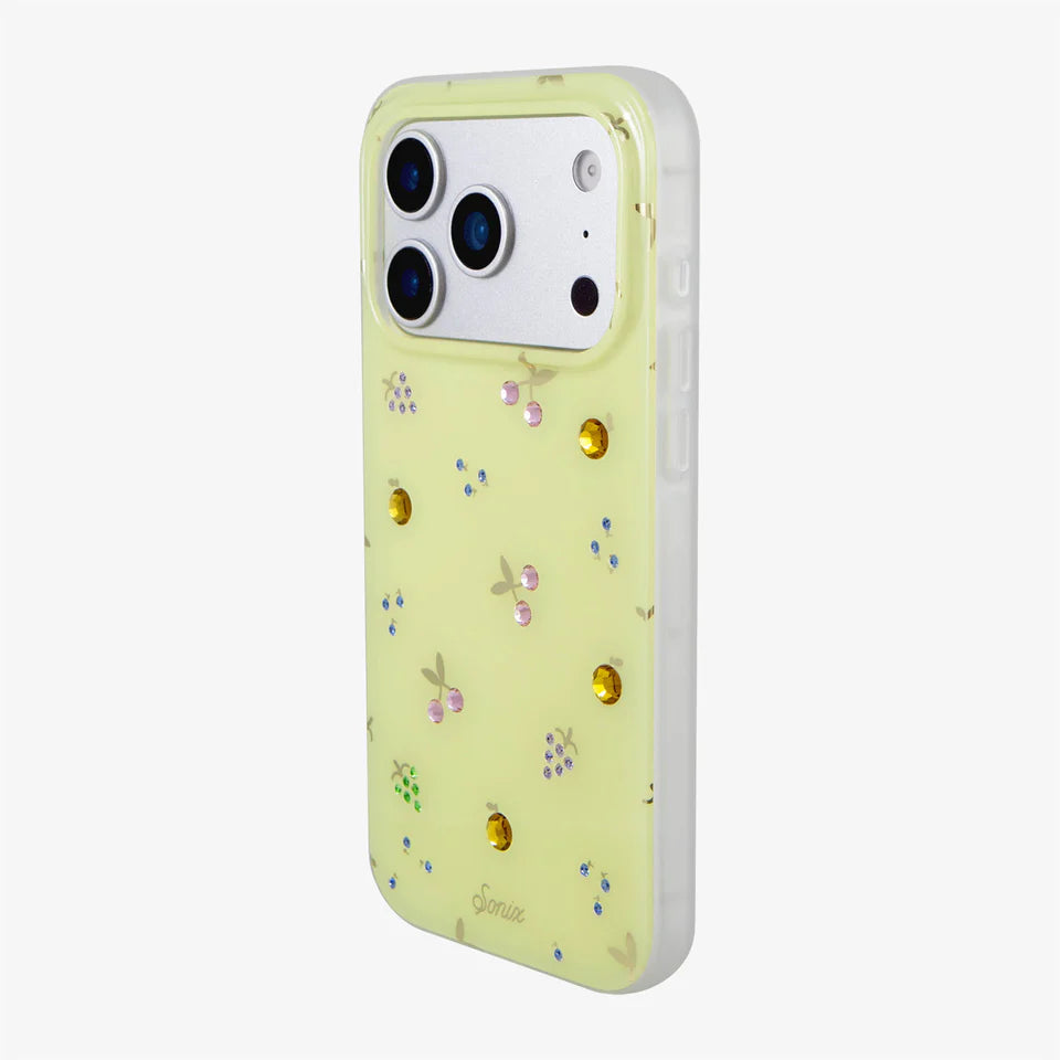 Fruit Gems iPhone Case - Yellow