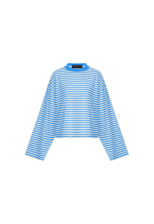 BLOOM LONG SLEEVE MICKEY BLUE STRIPE