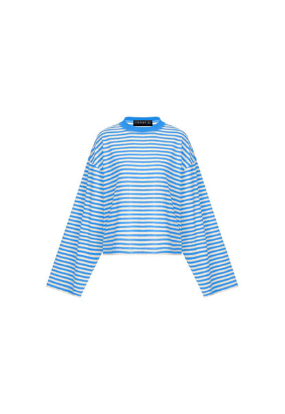 BLOOM LONG SLEEVE MICKEY BLUE STRIPE