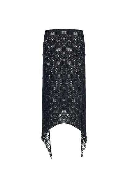 TROPHY MIDI SKIRT