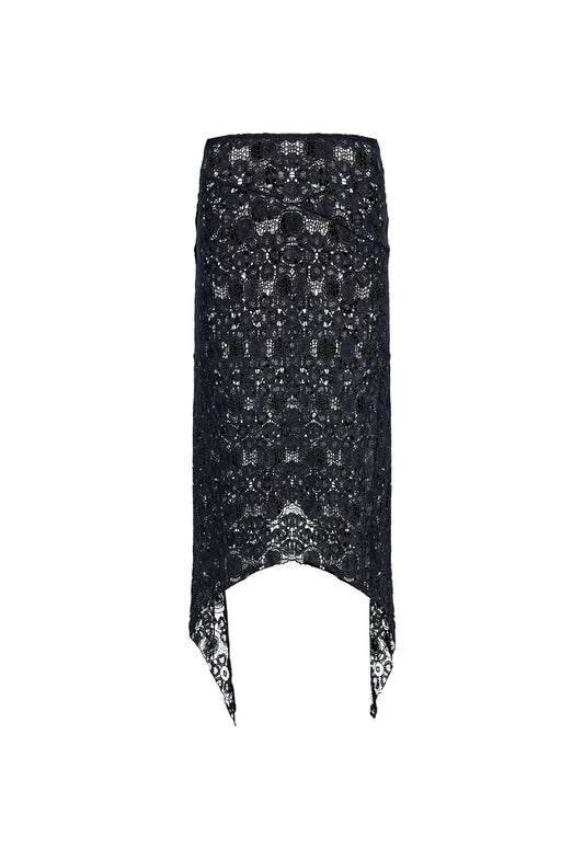 TROPHY MIDI SKIRT