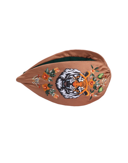 Mocha Tiger Headband