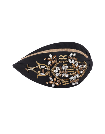 Midnight Crystal Headband