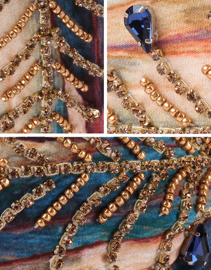 Chandelier Foliage Headband