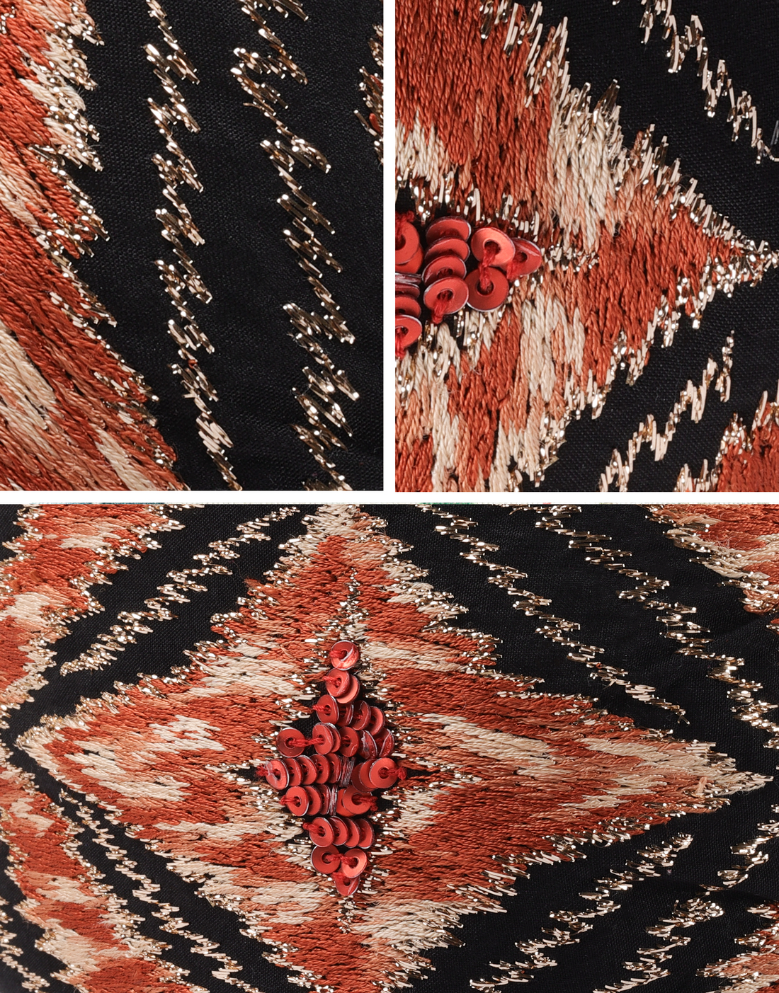 Terracotta Chevron Headband