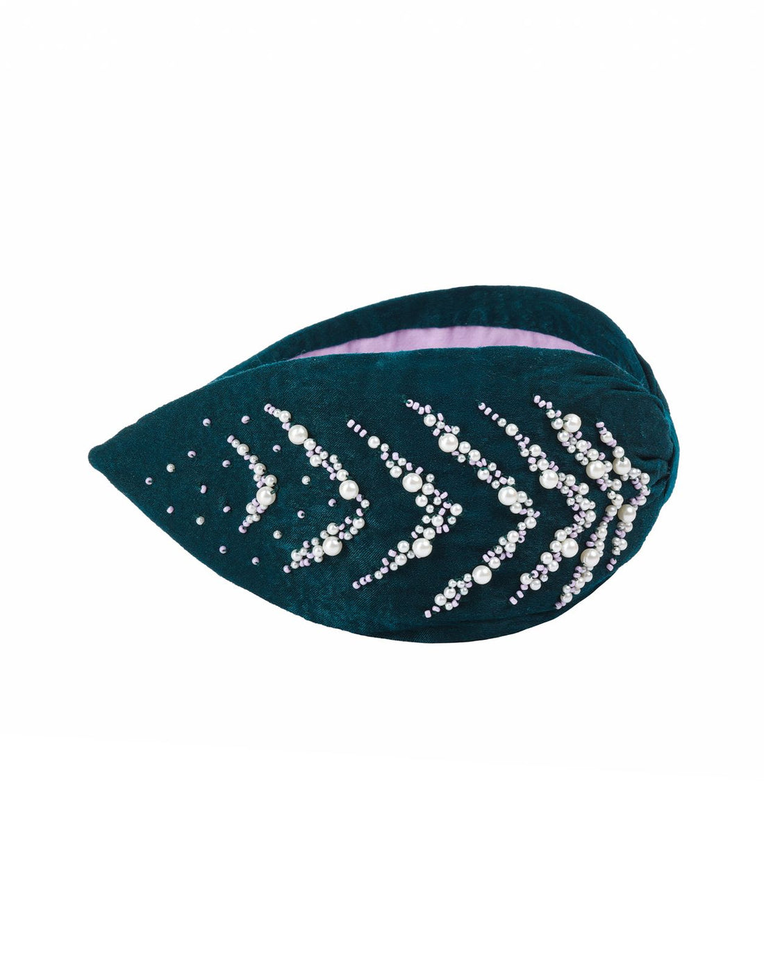 Winter Frost Pearl Headband