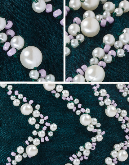 Winter Frost Pearl Headband