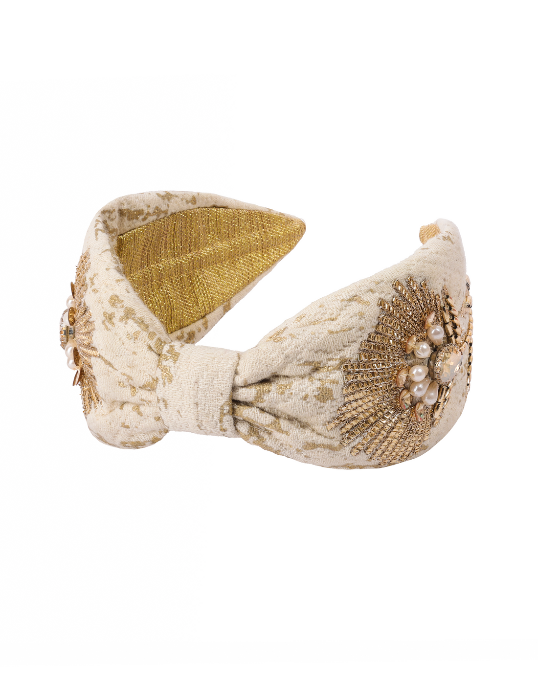 Sunburst Ivory Headband