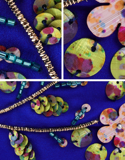 Sapphire Sunburst Headband