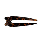 HAIR PIN IN TORTOISE BOW