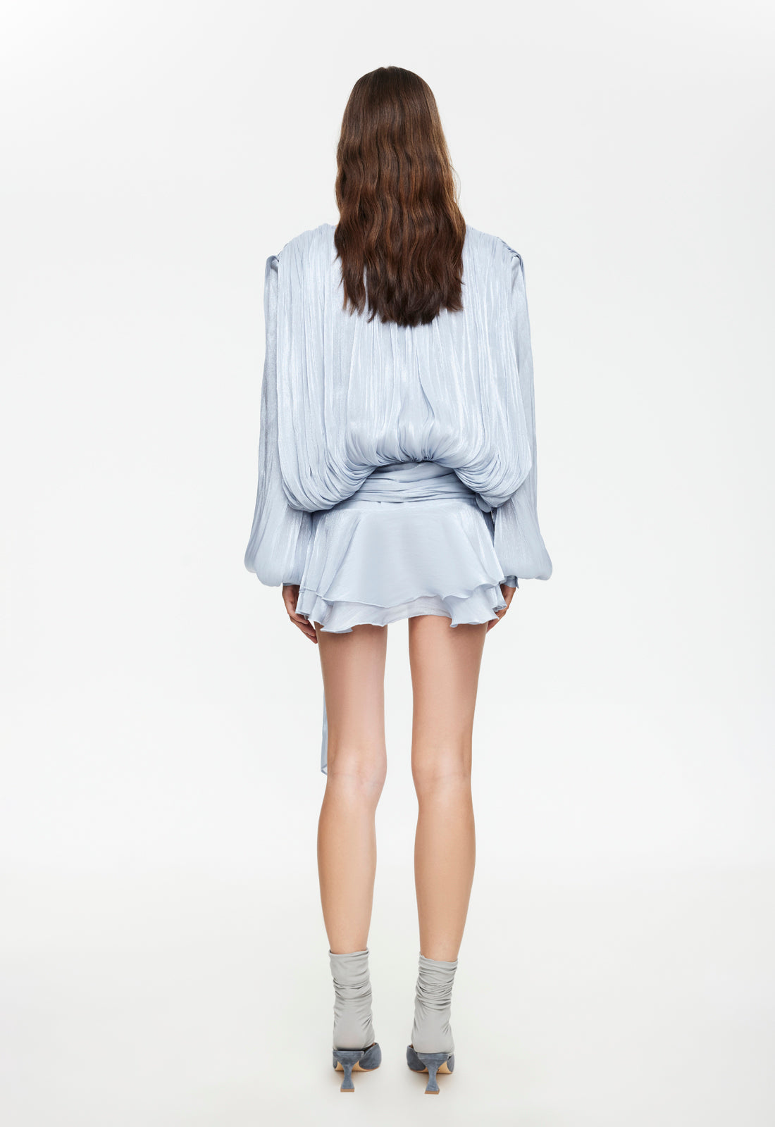 ELEMENTS MINI DRESS BABY BLUE