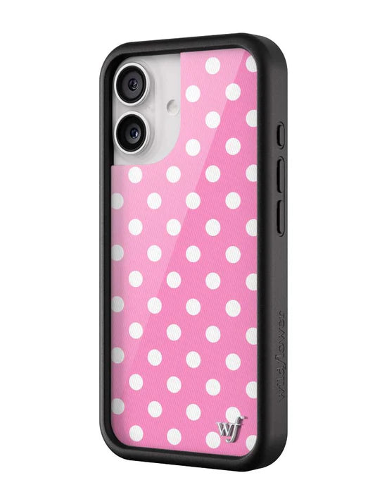 Polka Dot | Pink and White Samsung Galaxy Case