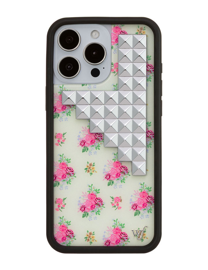 Vintage Floral Stud