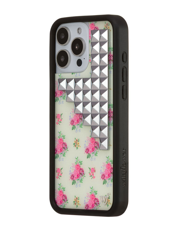 Vintage Floral Stud