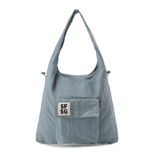 SFSG Blue drawstring armpit bag