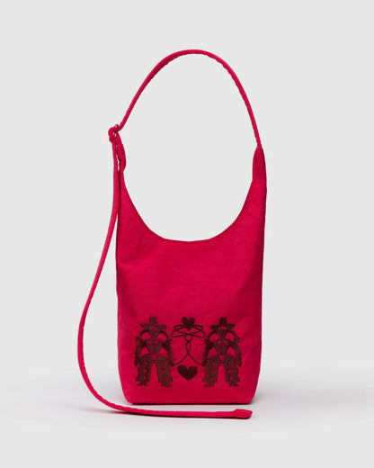 Small Nylon Sling Embroidered Cowgirl