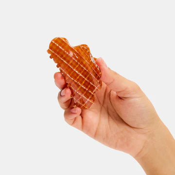 Baby Nimbus Claw in Caramel Plaid