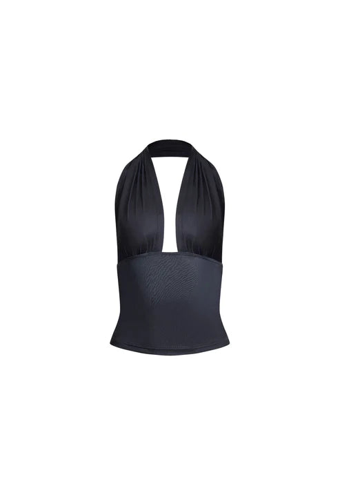 SAFARI HALTER NOIR