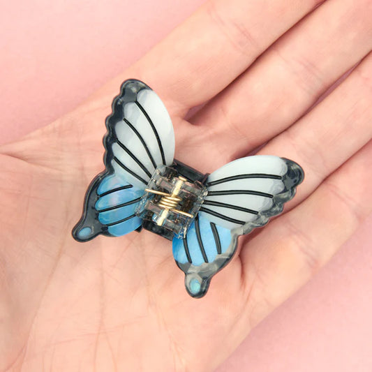 Yellow Butterfly Mini Hair Claw