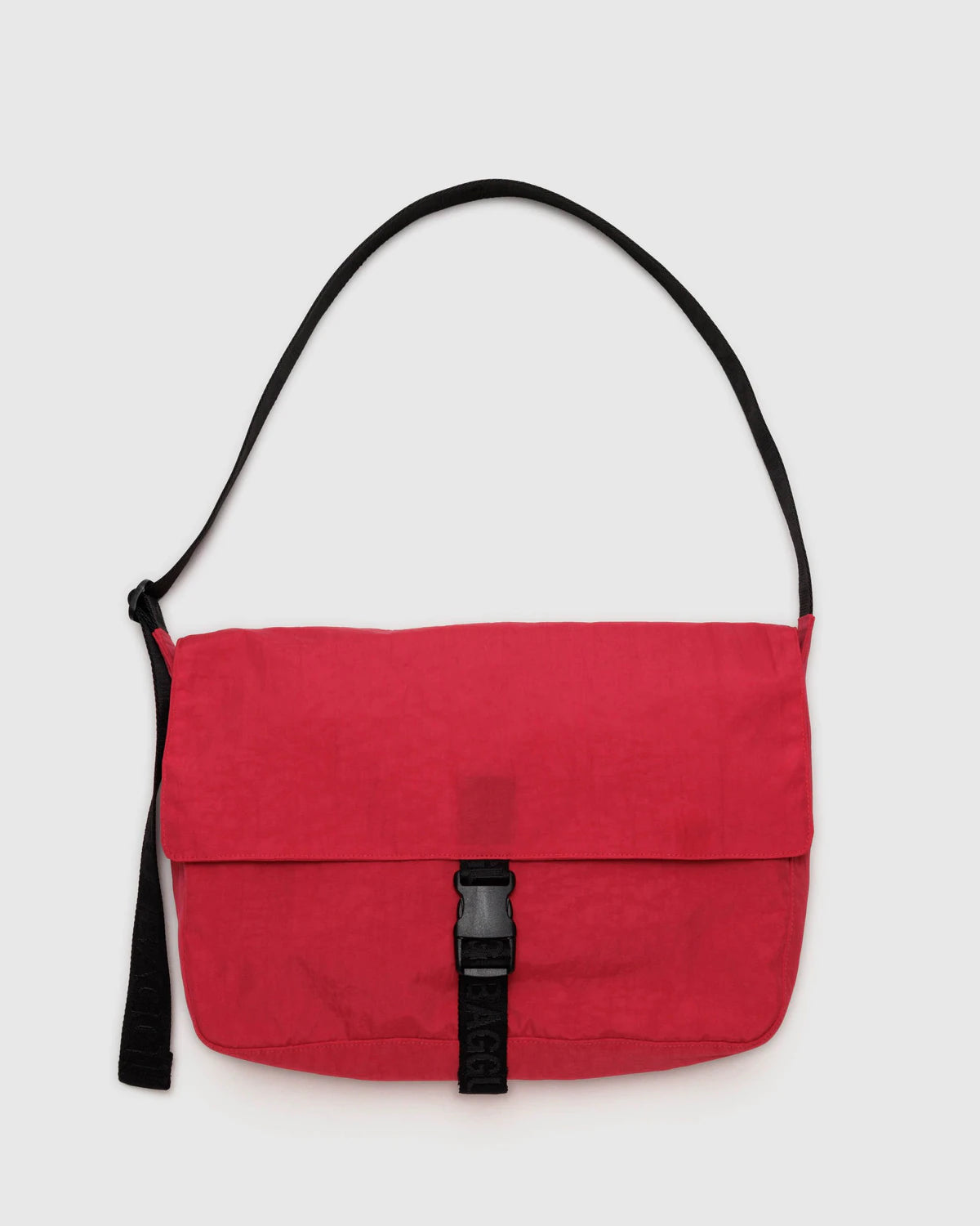 Nylon Messenger Bag  Candy Apple