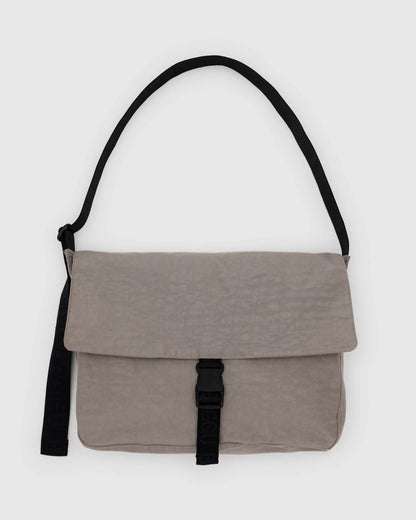 Nylon Messenger Bag  Dove