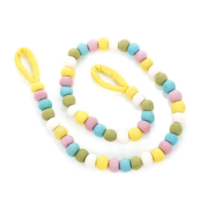 Handmade Biodegradable Felt Easter Bubble Garland Home Decoration