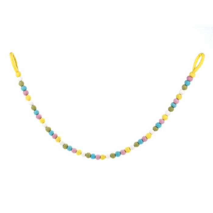 Handmade Biodegradable Felt Easter Bubble Garland Home Decoration