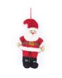 Handmade Felt Drunk Santa Christmas Tree Hanging Decoration