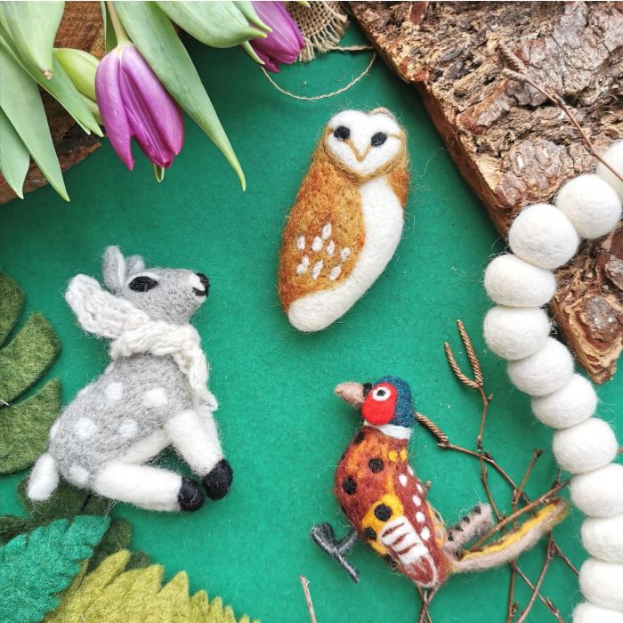 Handmade Pheasant Hanging Fair trade Countryside Decoration