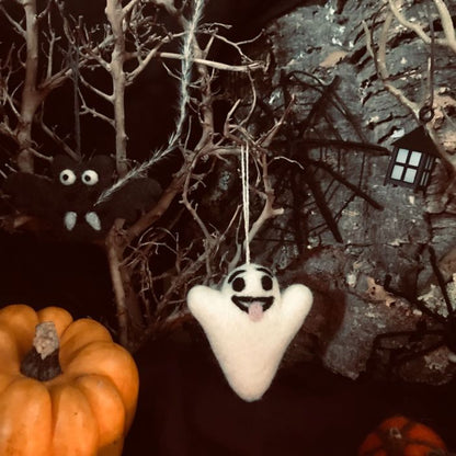 Handmade felt Batty Halloween Hanging Decoration