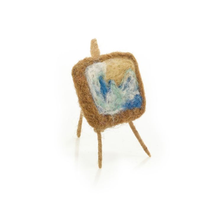 Handmade Felt Marvellous Masterpieces Standing Art Decoration