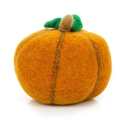 Handmade Felt Medium Pumpkins Halloween Home Decoration