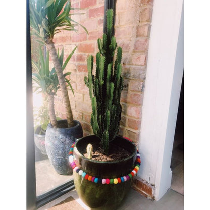 Handmade Biodegradable Felt Multi-Coloured Bubble Garland Home Decoration