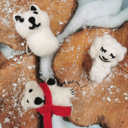 Biodegradable Eddie Eskimo Handmade Christmas Hanging Decoration