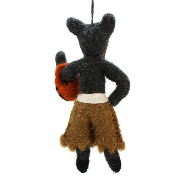 Handmade Felt Halloween Werewolf Hanging Decoration