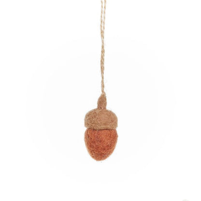 Handmade Felt Woodland Walks (Set of 5) Hanging Autumnal Decorations