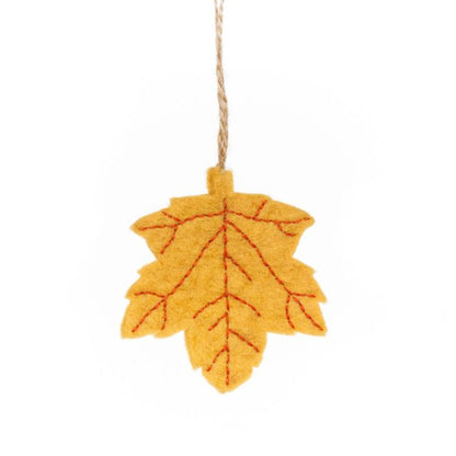 Handmade Felt Woodland Walks (Set of 5) Hanging Autumnal Decorations