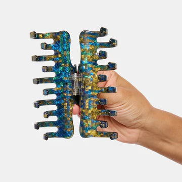 Jojo Claw in Large Dark Sparkle