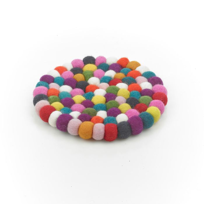 Handmade Felt Multi Trivet Placemat